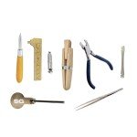 8-Piece Stone Setting Tool Kit with Case
