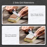 4-Sided Knife Sharpening Whetstone Set