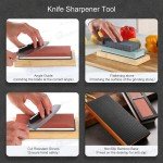 4-Sided Knife Sharpening Whetstone Set