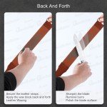 4-Sided Knife Sharpening Whetstone Set