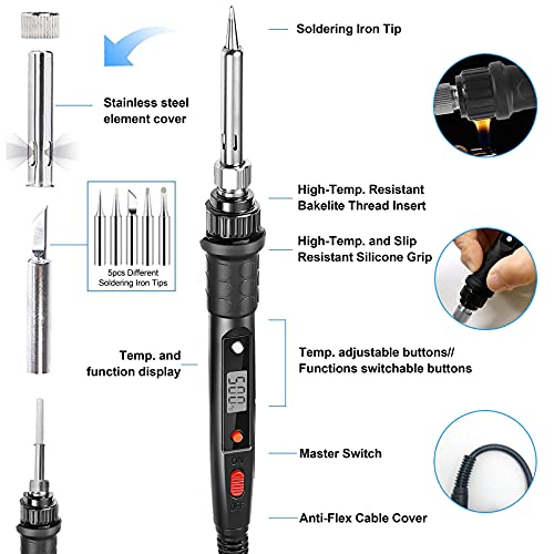 Goldsmith's Soldering Kit: Sookey 80W + Accessories
