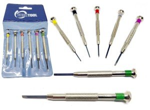 6-Piece Premium Watchmakers Screwdriver Set