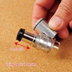 60X Portable Pocket Microscope for Jewelry & Currency