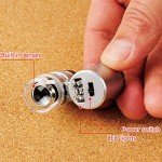 60X Portable Pocket Microscope for Jewelry & Currency