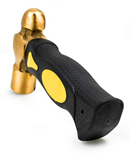 Brass Stamping Hammer for Jewelry Making - Short Handle