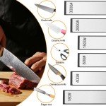 6-Piece Diamond Sharpening Stone Set for Knives
