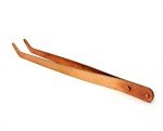 Curved Copper Pickling Tweezers for Soldering 8.5