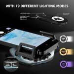 Portable 200X Phone Microscope with LED Light