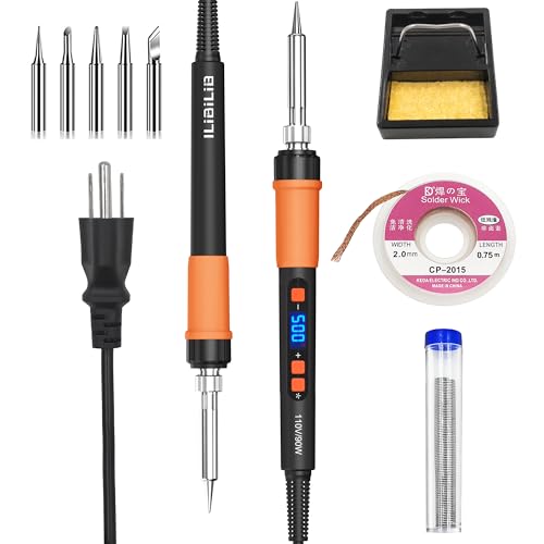 90W LCD Display Soldering Kit with Auto Sleep Mode