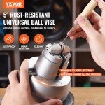 VEVOR 5" Ball Vise with 69 PCS Accessories