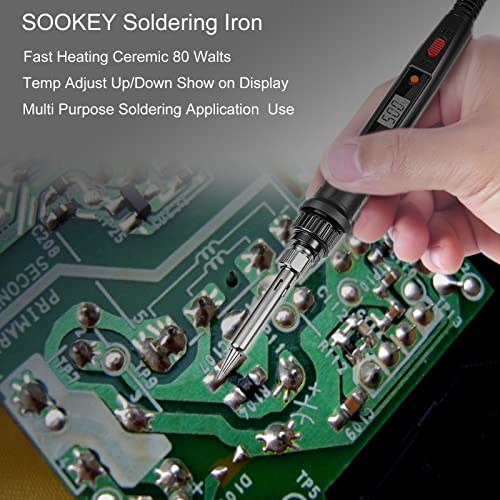 Goldsmith's Soldering Kit: Sookey 80W + Accessories