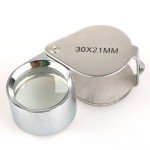 LuckyStone 30x Jewelers Eye Loupe Magnifier
