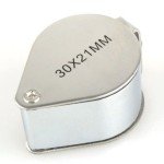 LuckyStone 30x Jewelers Eye Loupe Magnifier