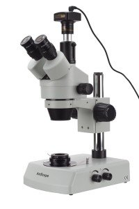 7X-45X Dual Light Gem Stereo Microscope
