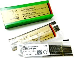 Antilope #2/0 Jewelers Saw Blades - 144 Pack