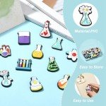 40 PCS Chemical Theme PVC Shoe Charms Set