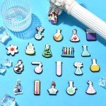 40 PCS Chemical Theme PVC Shoe Charms Set
