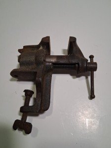 Antique H & B Mini Jewelers Bench Vise