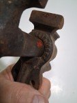 Antique H & B Mini Jewelers Bench Vise