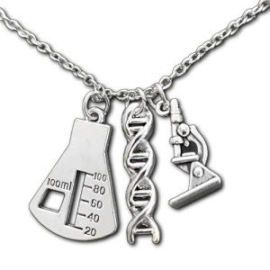 Microscope Earrings for Science Lovers and Teachers