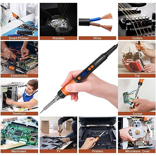 90W LCD Display Soldering Kit with Auto Sleep Mode