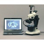 AmScope Advanced Jewel Gem Stereo Zoom Microscope