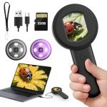 OPAITA 100x USB Mini Microscope for Jewelry & Coins