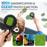 OPAITA 100x USB Mini Microscope for Jewelry & Coins