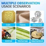 OPAITA 100x USB Mini Microscope for Jewelry & Coins