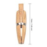 Wood Ring Clamp for Stone Setting and Repair