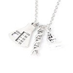 Unique DNA Molecule Pendant Necklace for Science Lovers