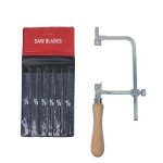 Adjustable Jewelers Saw Frame with 144 Blades