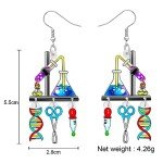 Colorful Science Earrings for Teachers’ Day Gifts