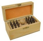 18-Piece Stone Setting Punch and Burnisher Set