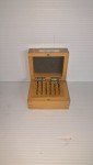 Vintage Bur Assortment: 32 Spearhead Stone Setting Tools