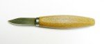 Stainless Steel Bench Knife with Hardwood Handle