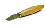 Stainless Steel Bench Knife with Hardwood Handle