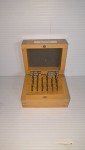Vintage Bur Assortment: 32 Spearhead Stone Setting Tools