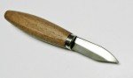 Stainless Steel Bench Knife with Hardwood Handle