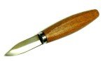 Stainless Steel Bench Knife with Hardwood Handle