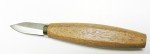 Stainless Steel Bench Knife with Hardwood Handle