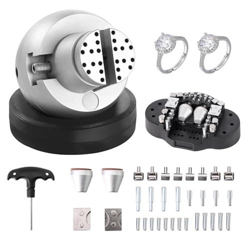 VEVOR 5" Ball Vise with 35 PCS Tool Set