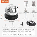 VEVOR 5" Ball Vise with 35 PCS Tool Set