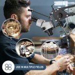 HAADID Jewelry Microscope with Adjustable Magnification