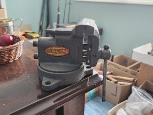 Vintage General Hardware Swivel Bench Vise Tool