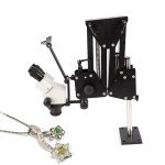 Versatile 7x-45x Zoom Jewelry Microscope with Stand