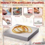 4"x4"x1/2" Steel Bench Block for Jewelers