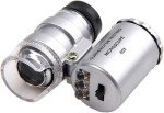 KINGMAS 60x LED Pocket Microscope for Jewelry