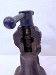 Antique Blue Jewelers Clamp-On Vise with Anvil