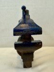 Antique Blue Jewelers Clamp-On Vise with Anvil